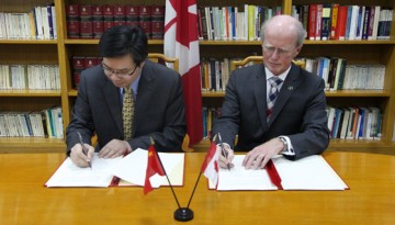 Faculty of Medicine signs agreement with Chinese Ministry of Health