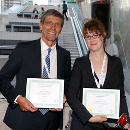 Dr. Allard is pictured with Dr. Dominique Trudel, recipient of CAP/ACP Junior Scientist Award Lecture.