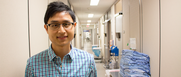 UBC Internal Medicine resident Dr. Calvin Ke