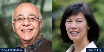 Janice Eng and Shoukat Dedhar win 2015 Distinguished Medical Lecturer Awards