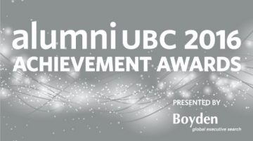 Jim Frankish receives the 2016 UBC Faculty Community Service Award
