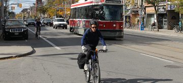Streetcar tracks increase risk of bike crashes