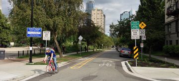 Bike trips up, car use down along Vancouver greenway