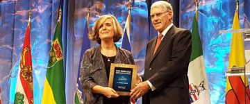 Monika Naus wins Dr. John Waters Memorial Award