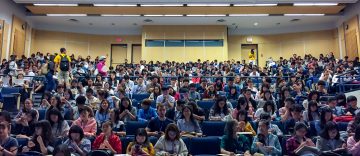 The Vancouver Summer Program in Medicine saw its largest enrolment with 516 students over the course of two sessions. Pictured here are students in the July cohort.