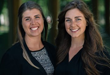 Melanie Tait (left) and Kendall Miller (right) will be graduating from the Master of Occupational Therapy program this fall.