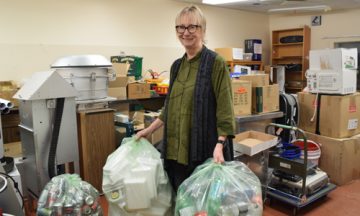 Giving back by taking rubbish – and recycling it