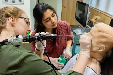 Swallowing disorder training at UBC gets a boost from simulation technology