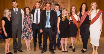 James Andrew inducted into UBC’s 25 Year Club