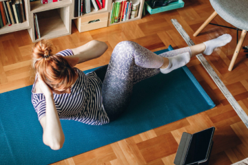How to get motivated to start exercising at home