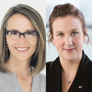 Dr. Maureen Ashe and Dr. Julie Robillard.