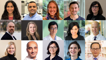 From top left to bottom right: Drs. Anshula Ambasta, Khaled-Abdelrahman, Emily Brigham, Michael Berger, Yvette-Drew, Kamyar-Keramatian, Anna-McGuire, Stephen-Yip, Jasmine-Grewal, Steven-Reynolds, Renelle-Myers, Faisal-Khosa, Ren-Yuan, Wade-Thompson, Youwen-Zhou.