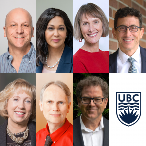 From top left to bottom right: Drs. Michael Brauer, Neeru Gupta, Bev Holmes, Steven Miller, Deborah Money, Torsten Nielsen and Craig Stephen.