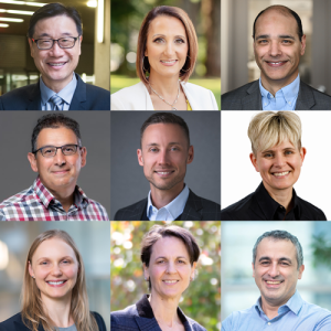 Composite: 9 of the recipients of the 2024 Distinguished Achievement Awards